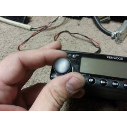 Разборка лицевой панели Kenwood TM-241a